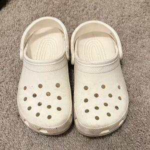 CROCS white clogs
